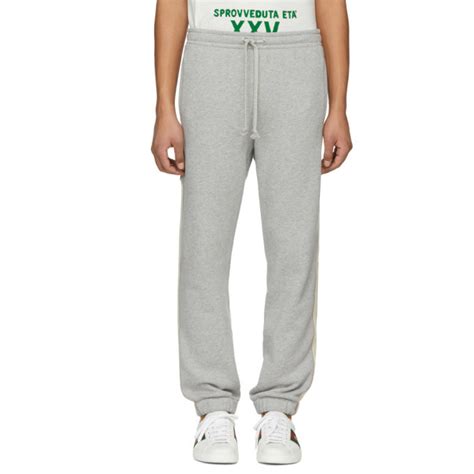 gucci gray sweatpants|farfetch Gucci sweatpants.